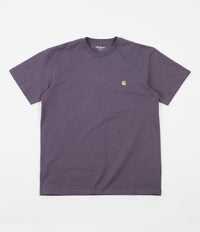 Carhartt Chase T-Shirt - Provence / Gold thumbnail