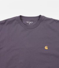 Carhartt Chase T-Shirt - Provence / Gold thumbnail