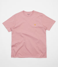 Carhartt Chase T-Shirt - Soft Rose / Gold thumbnail