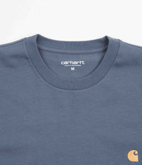 Carhartt Chase T-Shirt - Storm Blue / Gold thumbnail