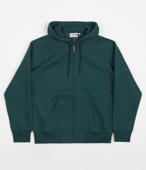 Carhartt chase hoodie green best sale