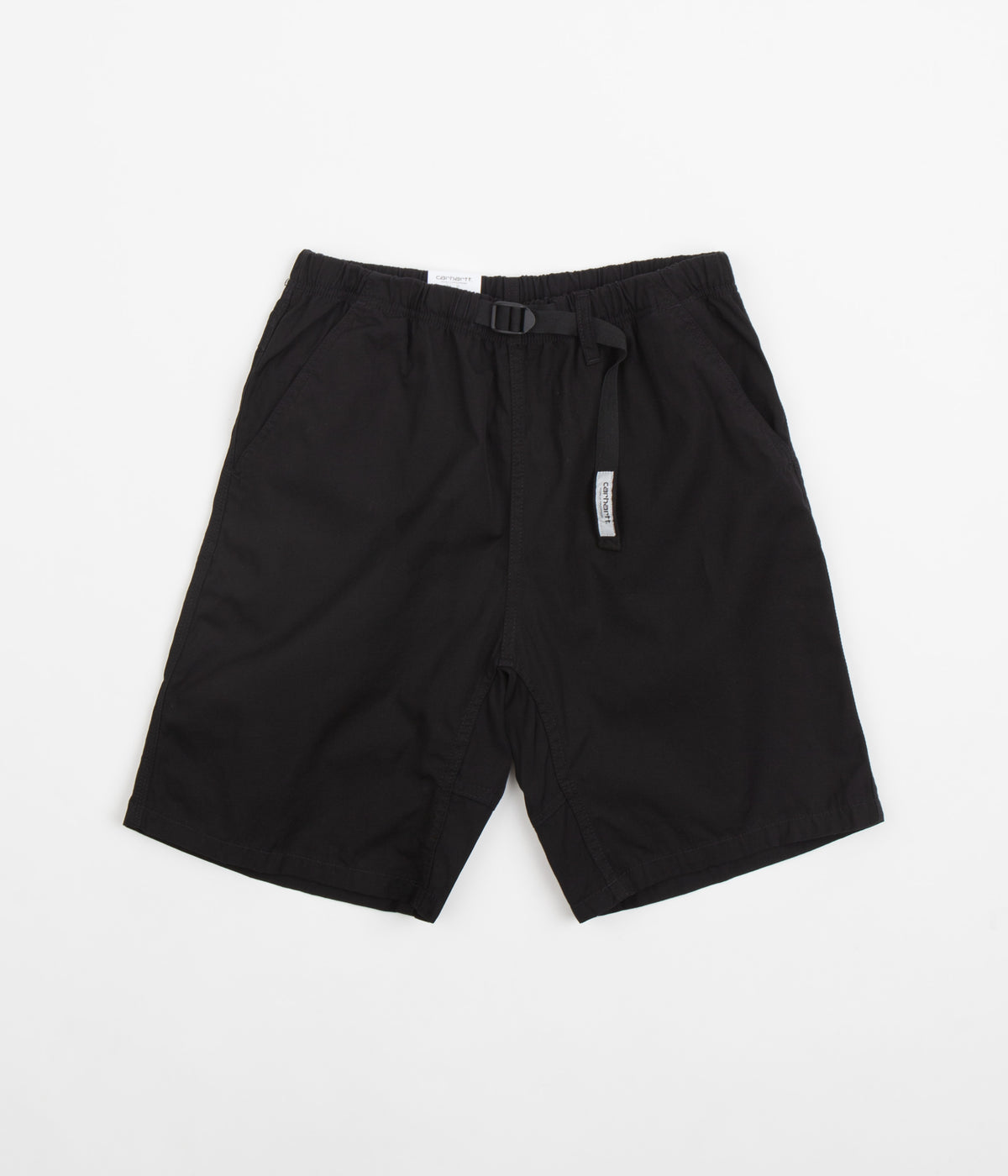 Carhartt Clover Shorts Black Stone Washed Always in Colour