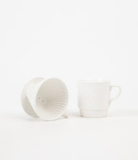 Carhartt Coffee Dripper Set - Porcelain White thumbnail