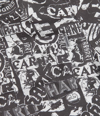 Carhartt Collage Short Sleeve Shirt - Black / White thumbnail