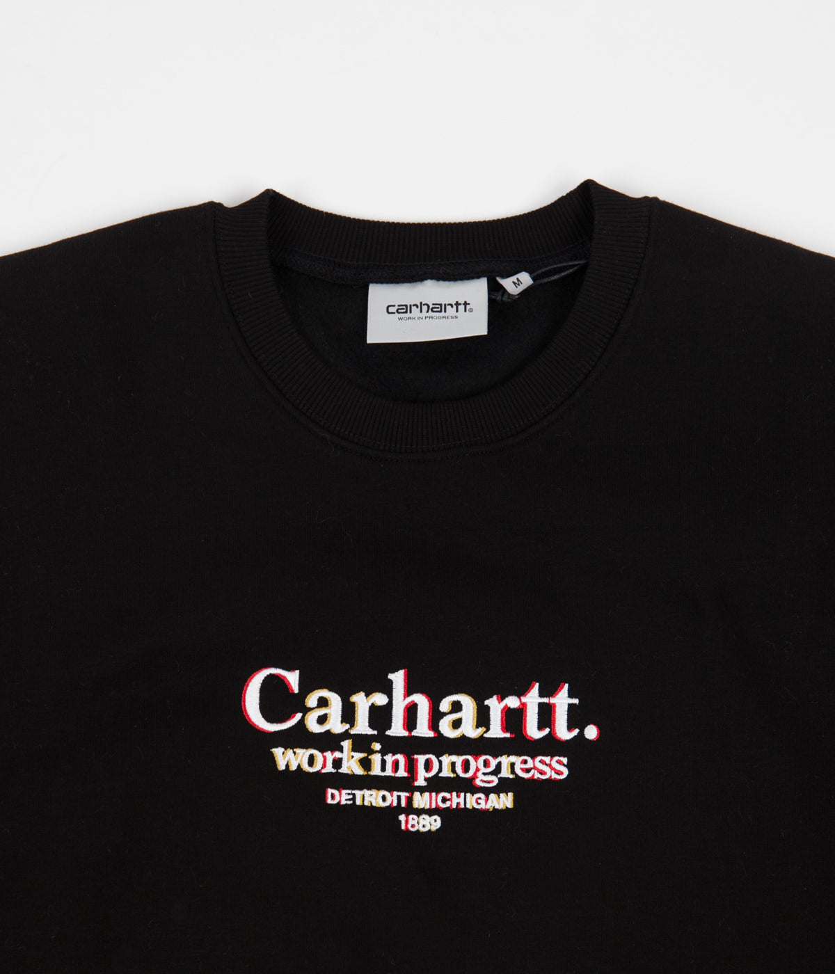Carhartt Commission Crewneck Sweatshirt - Black | Always in Colour