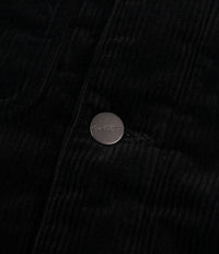 Carhartt Michigan Cord Coat - Black thumbnail