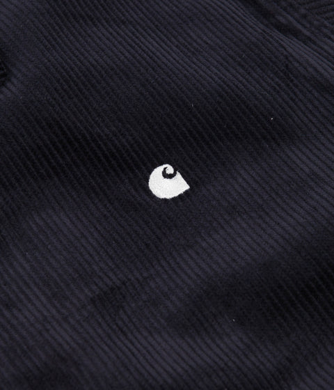 Carhartt Corduroy Coach Jacket in Dark Navy and Wax