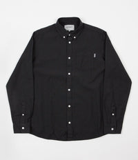 Carhartt Dalton Shirt - Black / Blacksmith thumbnail