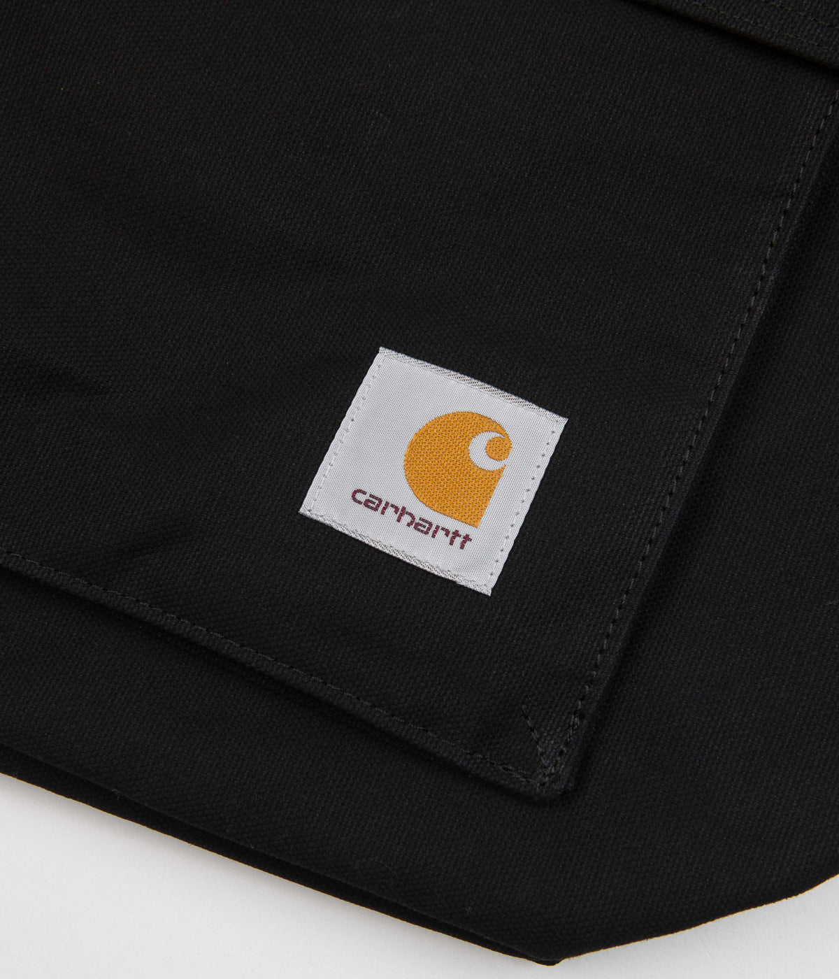 Carhartt Dawn logo-patch canvas tote bag