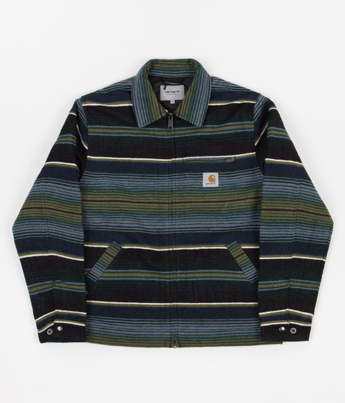 Carhartt Detroit Tuscon Jacket - Tuscon Stripe / Black