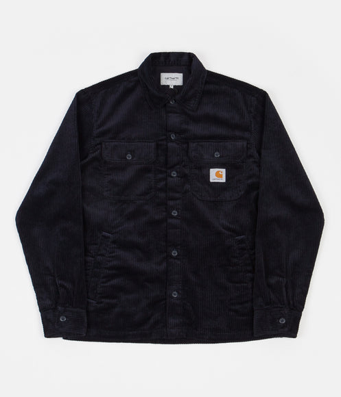 Carhartt Dixon Shirt Jacket - Dark Navy / Rinsed