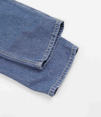 Carhartt Double Knee Denim Pants - Blue Heavy Stone Wash thumbnail