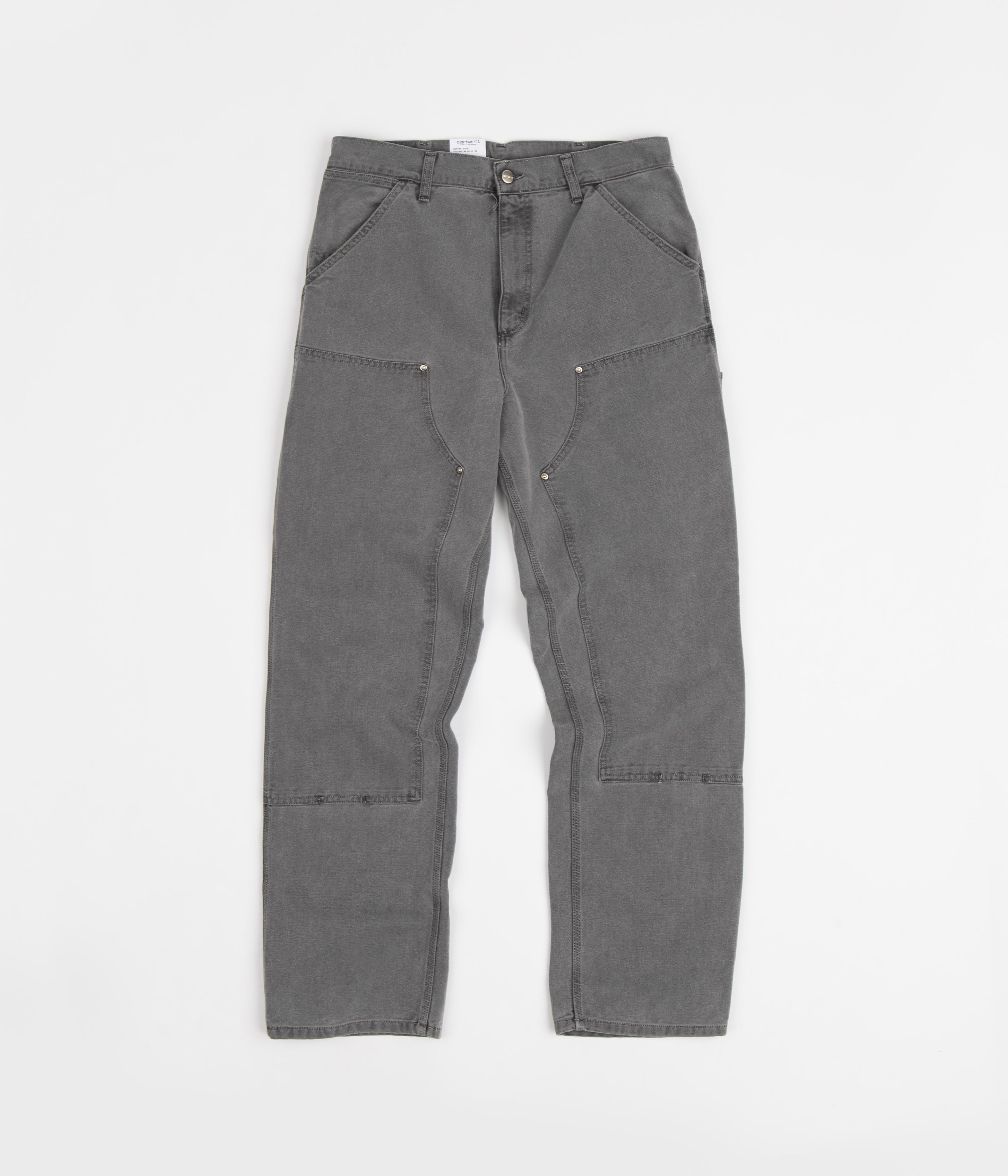 Carhartt Double Knee Pants - Faded Black | Always in Colour