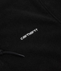 Carhartt Ethan Half Zip Sweatshirt - Black / Wax thumbnail