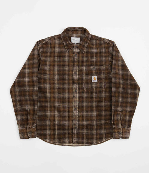 Carhartt Flint Shirt - Wiley Check / Hamilton Brown