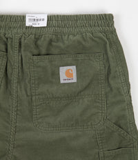 Carhartt Flint Shorts - Dollar Green / Rinsed thumbnail