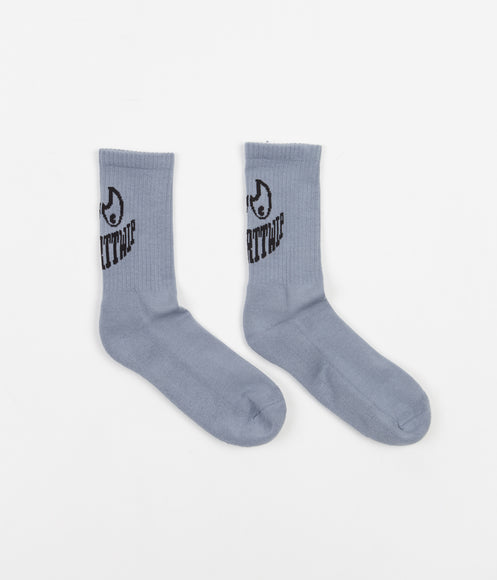Carhartt Grin Socks - Frosted Blue / Black