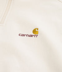 Carhartt Half Zip American Script Sweatshirt - Natural thumbnail