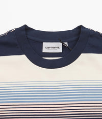 Carhartt Hanmore T-Shirt - Hanmore Stripe / Mizar thumbnail