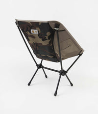 Carhartt Helinox Valiant 4 Tactical Chair - Camo Laurel / Black / Air Force Grey / Leather thumbnail