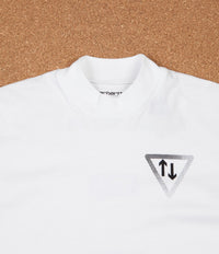 Carhartt Highneck Wish Long Sleeve T-Shirt - White / Black thumbnail