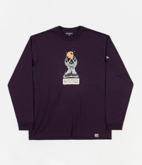 Carhartt KoganCult Level Long Sleeve T-Shirt - Dark Iris thumbnail