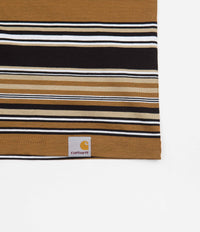 Carhartt Lafferty T-Shirt - Lafferty Stripe / Hamilton Brown thumbnail
