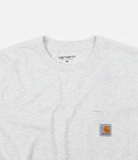 Carhartt Long Sleeve Pocket T-Shirt - Ash Heather thumbnail
