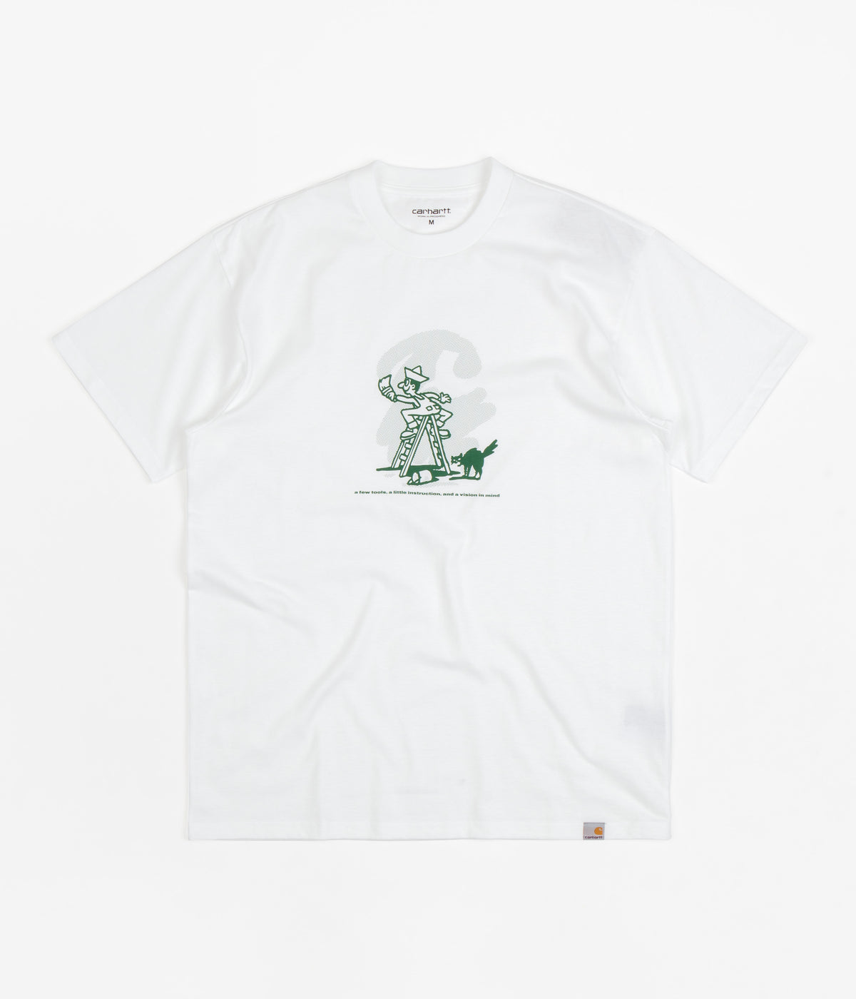 Carhartt Lucky Painter T-Shirt - White / Bonsai | Always in