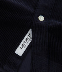 Carhartt Madison Cord Shirt - Dark Navy / Wax thumbnail