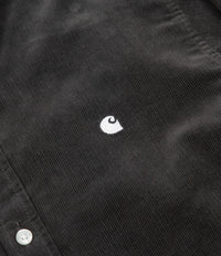 Carhartt Madison Fine Cord Shirt - Stormcloud / White thumbnail