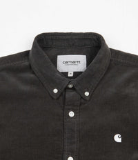 Carhartt Madison Fine Cord Shirt - Stormcloud / White thumbnail