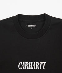 Carhartt Multi Star Script T-Shirt - Black / White thumbnail