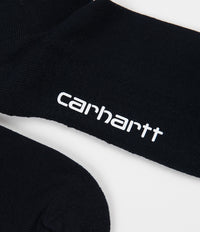 Carhartt Norwood Socks - Dark Navy / White / Pop Coral thumbnail