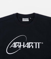 Carhartt Orbit Crewneck Sweatshirt - Dark Navy / White thumbnail