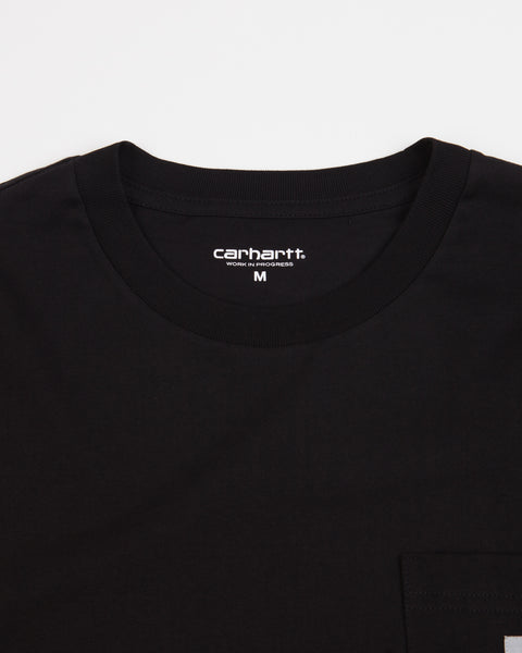 Carhartt Pocket T-Shirt - Black | Always in Colour