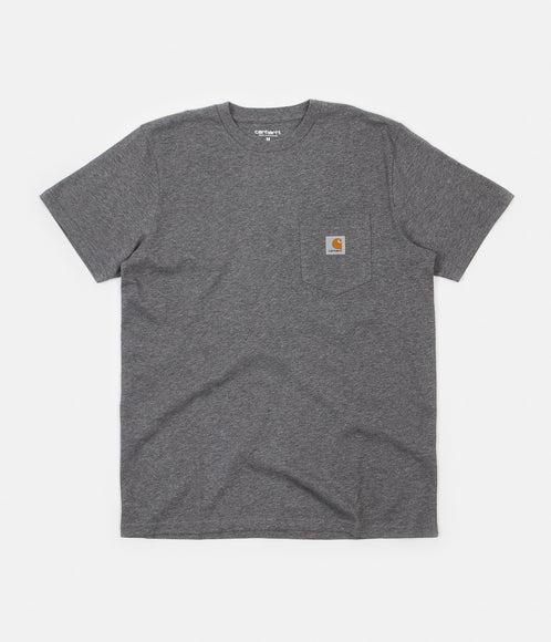 Carhartt Pocket T-Shirt - Dark Grey Heather