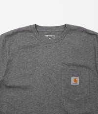 Carhartt Pocket T-Shirt - Dark Grey Heather thumbnail