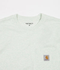 Carhartt Pocket T-Shirt - Pale Spearmint Heather thumbnail