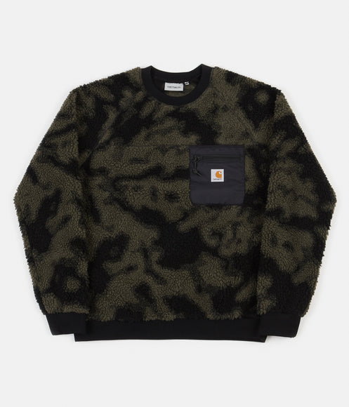 Carhartt Prentis Crewneck Sweatshirt - Camo Blur / Green