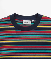 Carhartt Riggs T-Shirt - Riggs Stripe / Mizar thumbnail