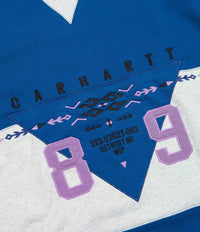 Carhartt Santa Fe Crewneck Sweatshirt - Amalfi / Ash Heather thumbnail