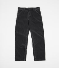 Carhartt Single Knee Cord Pants - Black Stonewash thumbnail
