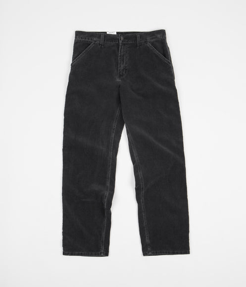 Carhartt Single Knee Cord Pants - Black Stonewash