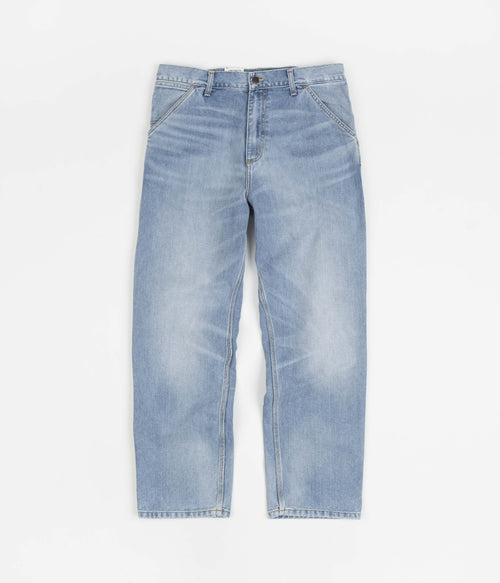 Carhartt Double Knee Denim Pants - Blue Heavy Stone Wash | Always