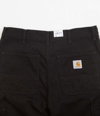 Carhartt Single Knee Denim Pants - Washed Black thumbnail