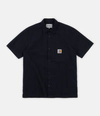 Carhartt Southfield Short Sleeve Shirt - Dark Navy thumbnail