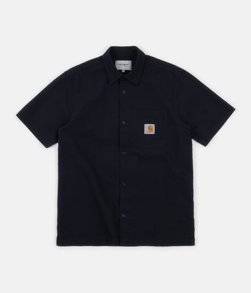 Carhartt Southfield Short Sleeve Shirt - Dark Navy