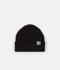 Carhartt Stratus Low Beanie - Black thumbnail