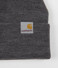 Carhartt Stratus Low Beanie - Dark Grey Heather thumbnail